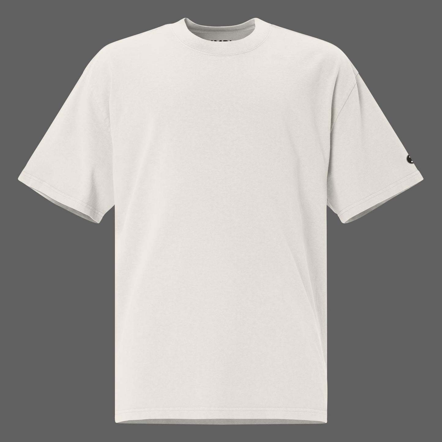 front of Reaper Bloom Oversized faded t-shirt (back print)