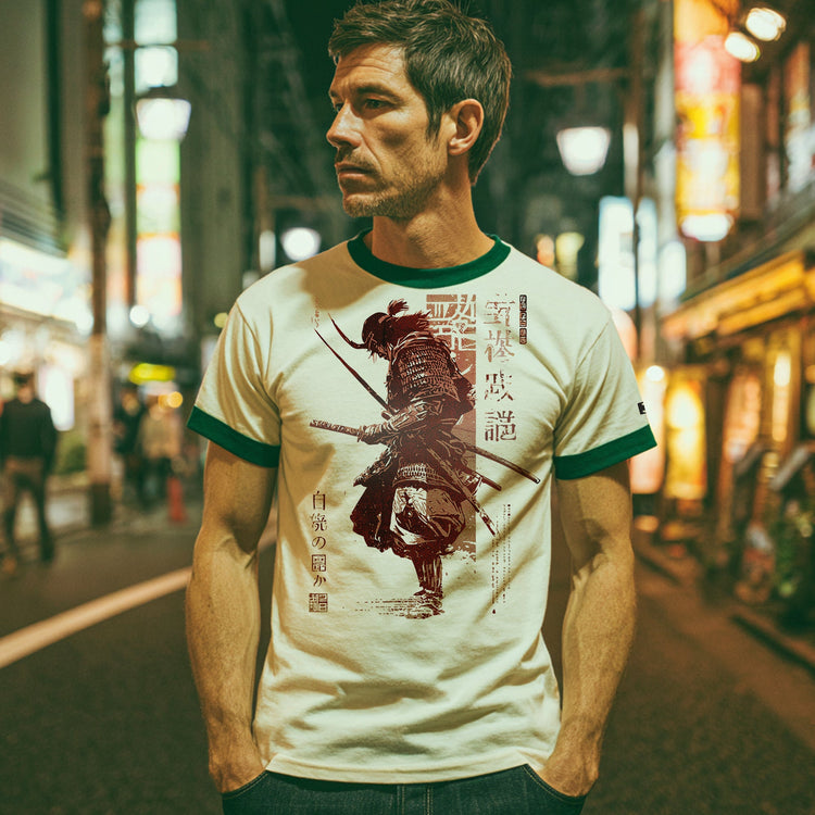 Retro Regular Fit- Ringer T-shirts