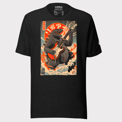 black heather Gojira Riot Unisex t-shirt