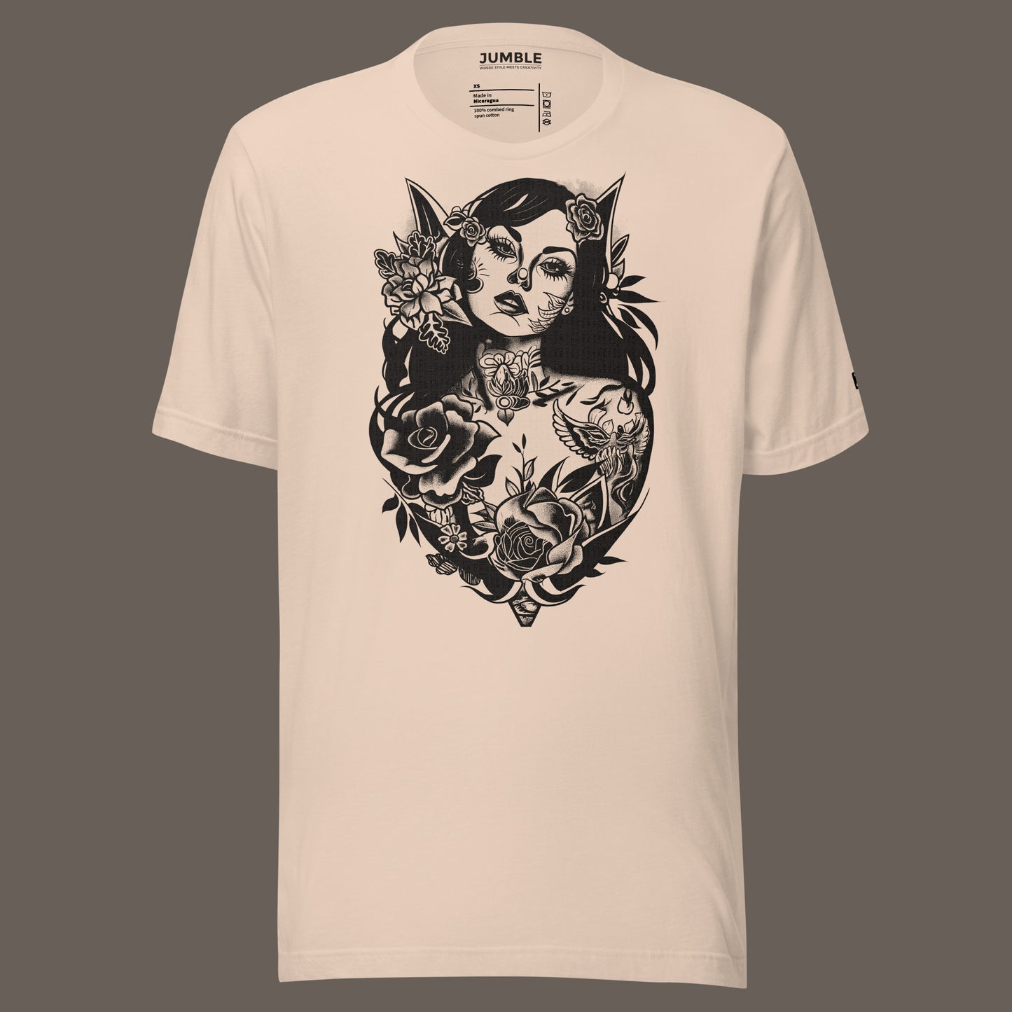 soft cream La Dama del Jardín Unisex t-shirt 