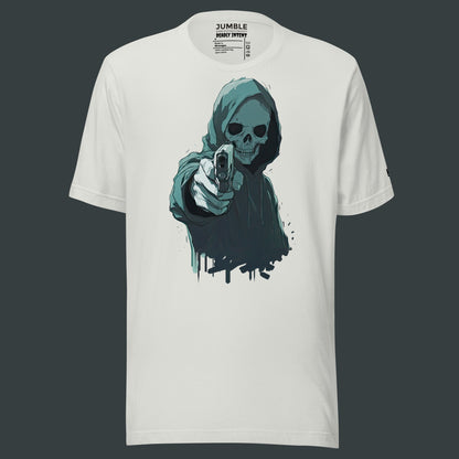 silver  Deadly Intent Unisex t-shirt 