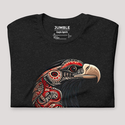 folded Eagle Spirit Unisex t-shirt