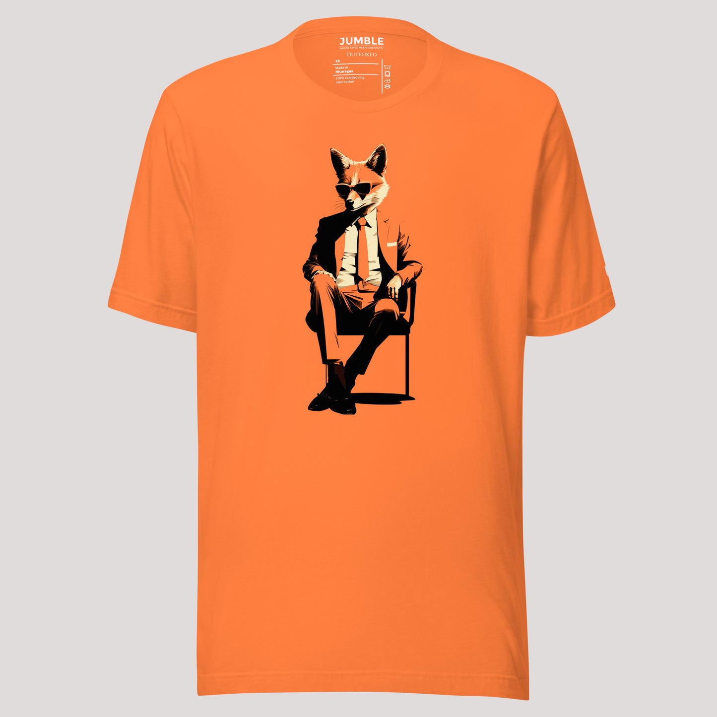Outfoxed  Unisex t-shirt