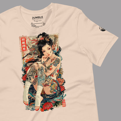 wrinkled heather dust Irezumi Unisex T-Shirt