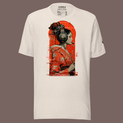 heather dust Geisha 3000 Unisex t-shirt