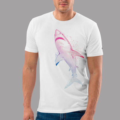 male model wearing Apex Unisex organic cotton t-shirt