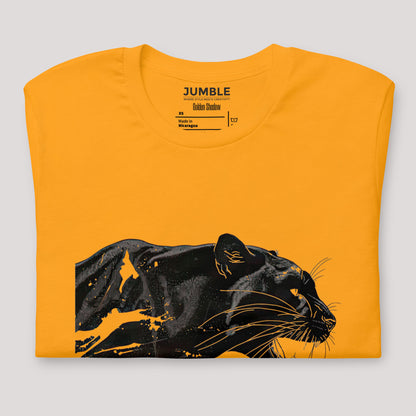 folded Golden Shadow Unisex t-shirt