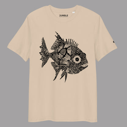 desert dust Puffer's Maze Premium Unisex organic cotton t-shirt