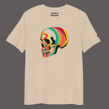 desert dust Rainbow Remains Premium Unisex organic cotton t-shirt