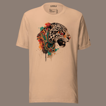 tan Mayan Wildcat Unisex t-shirt