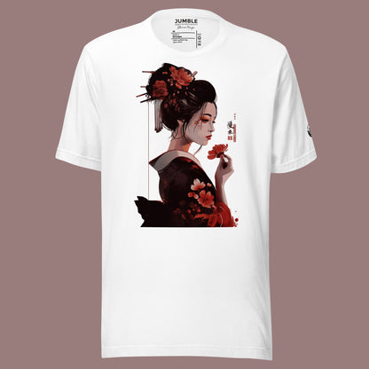 white ShiroiKaze Unisex t-shirt