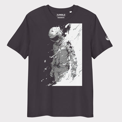 anthracite Kowareta Premium Unisex organic cotton t-shirt