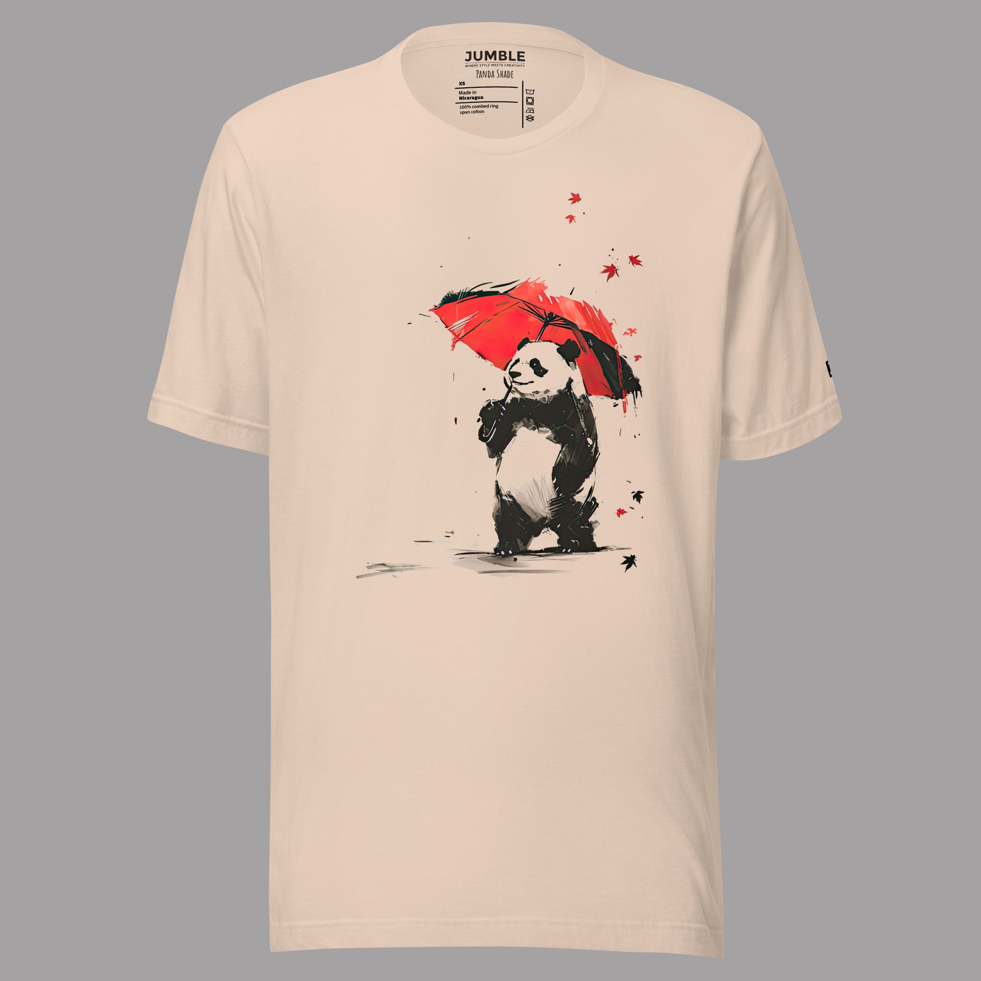 soft cream Panda Shade Unisex t-shirt 