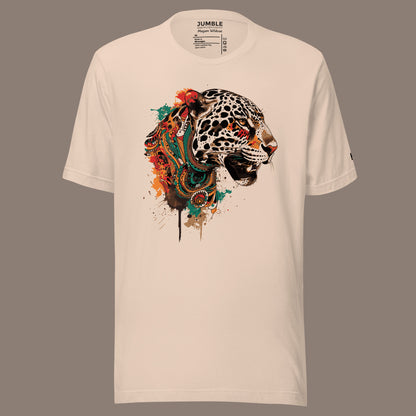 soft cream Mayan Wildcat Unisex t-shirt