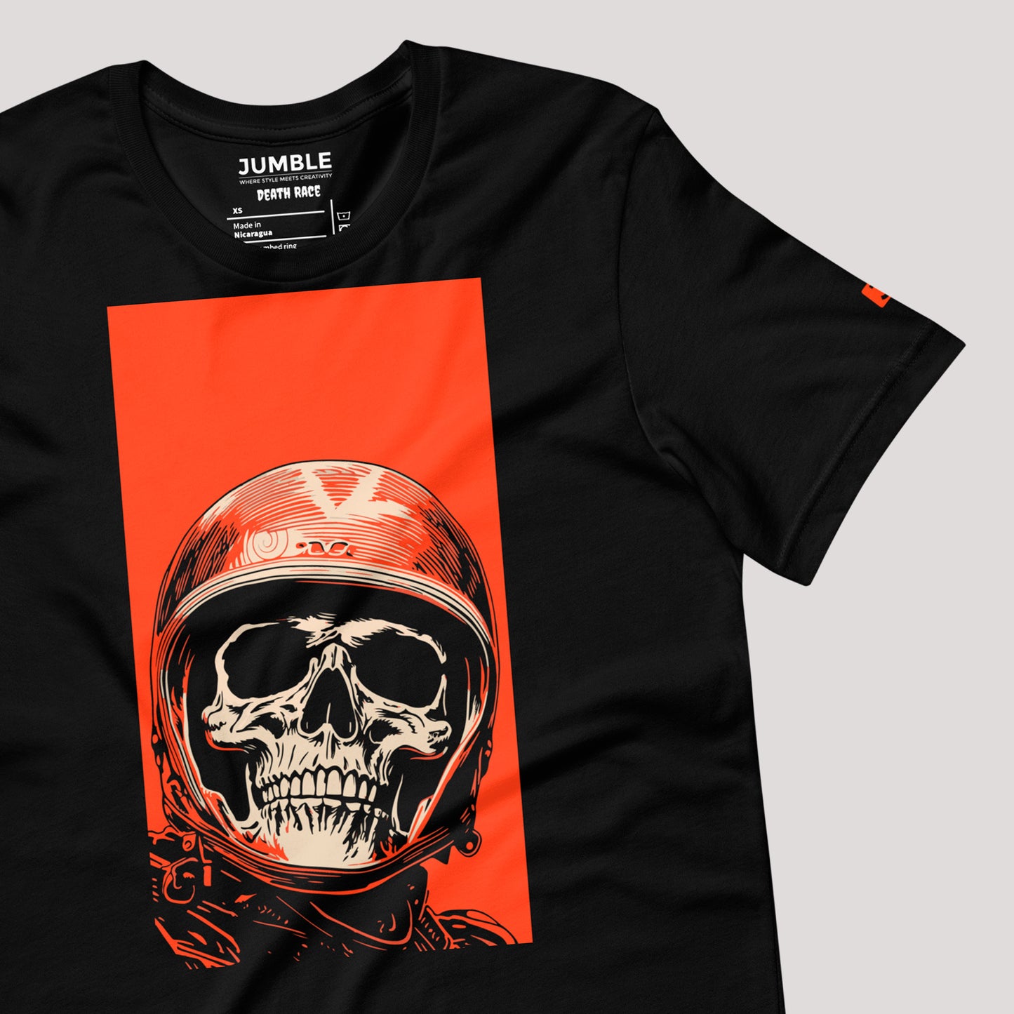 WRINKLED Death Race Unisex t-shirt