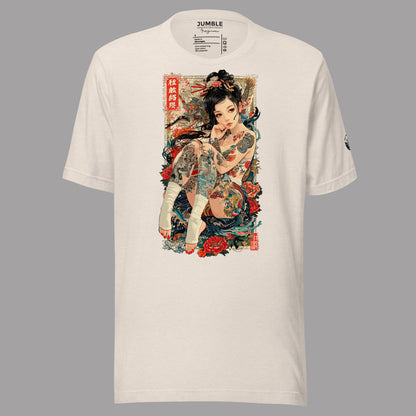 sort cream Irezumi Unisex T-Shirt