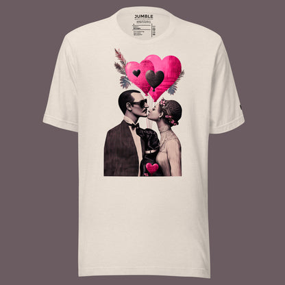 heather dust Heartstrings Unisex t-shirt 