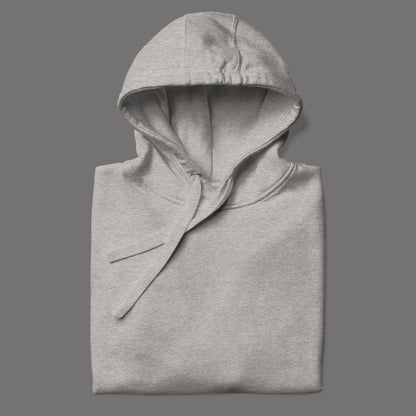 folded carbon grey Irezumi Unisex Premium Hoodie | Cotton Heritage