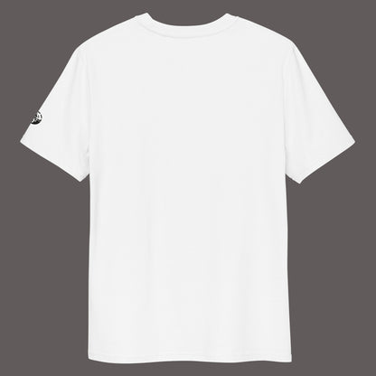 back of white Ora No Inochi premium Unisex organic cotton t-shirt