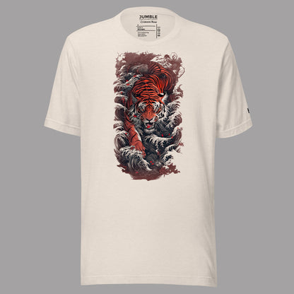 heather dust Crimson Roar Unisex t-shirt