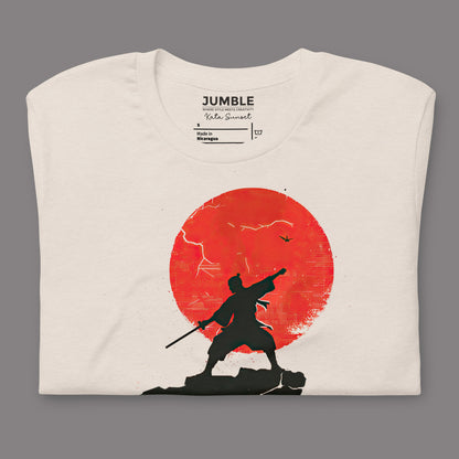 folded desert dust Kata Sun Unisex t-shirt