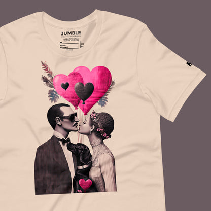 wrinkled soft cream Heartstrings Unisex t-shirt 