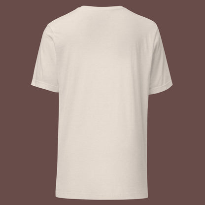 Petal Neck Unisex t-shirt back view