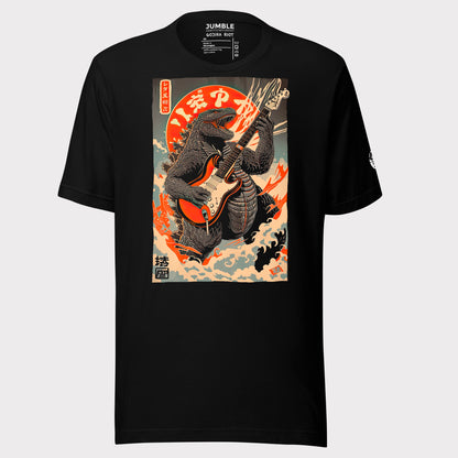 black Gojira Riot Unisex t-shirt