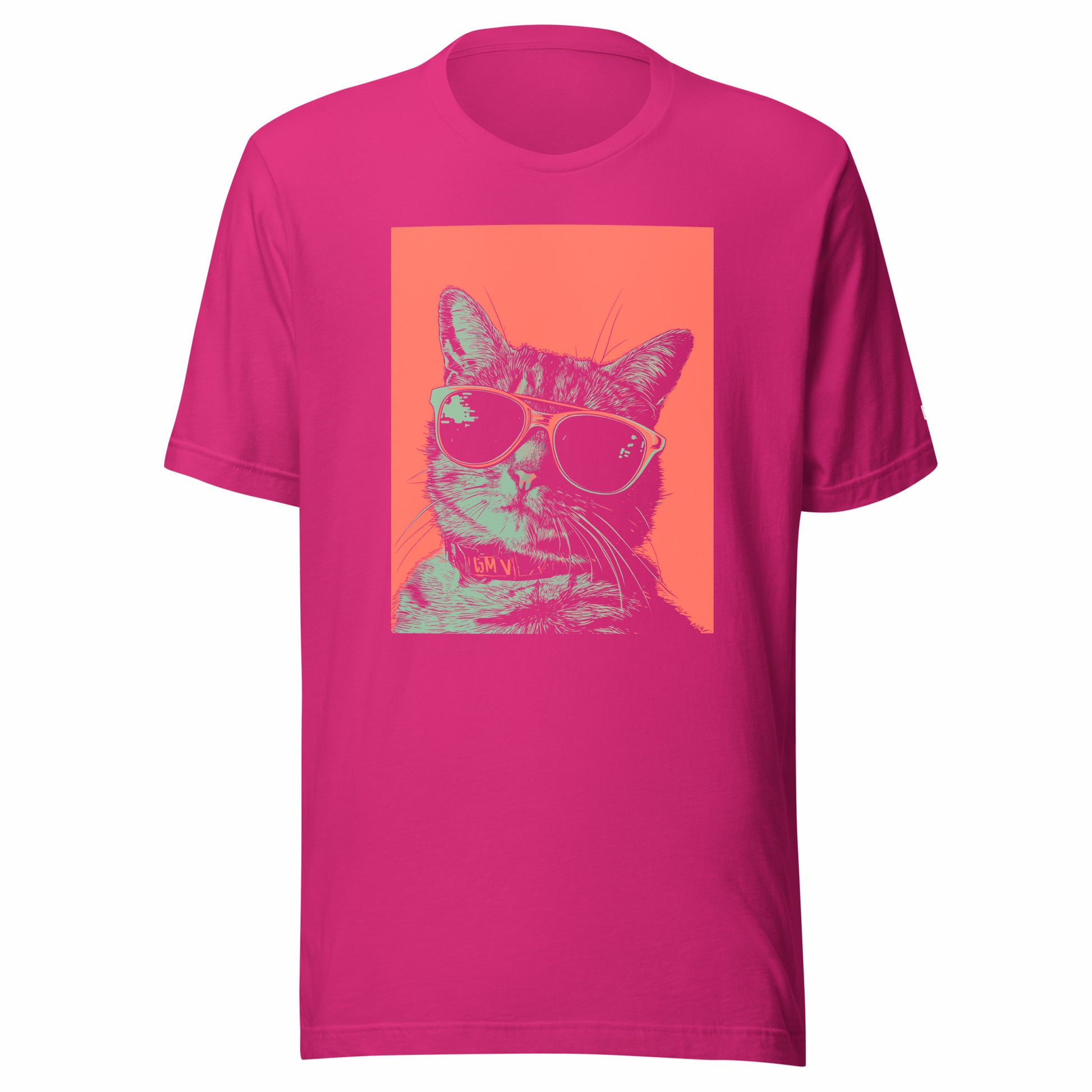 berry Hip Kitty Unisex t-shirt