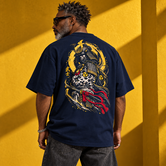 Kurogane Kuro Premium Organic Oversized T-Shirt (back print) | Stanley/Stella