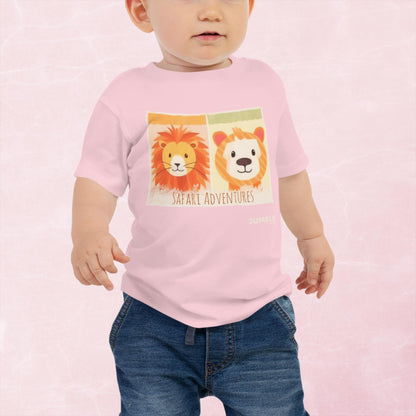 Safari Adventures Baby Jersey Short Sleeve Tee