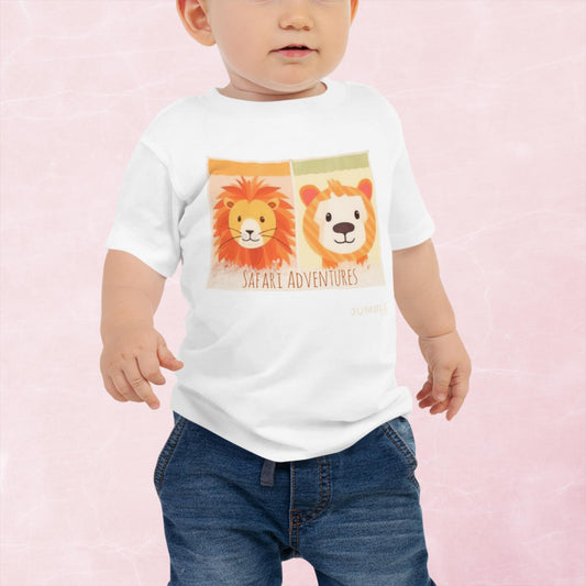 Safari Adventures T-shirt à manches courtes en jersey pour bébé