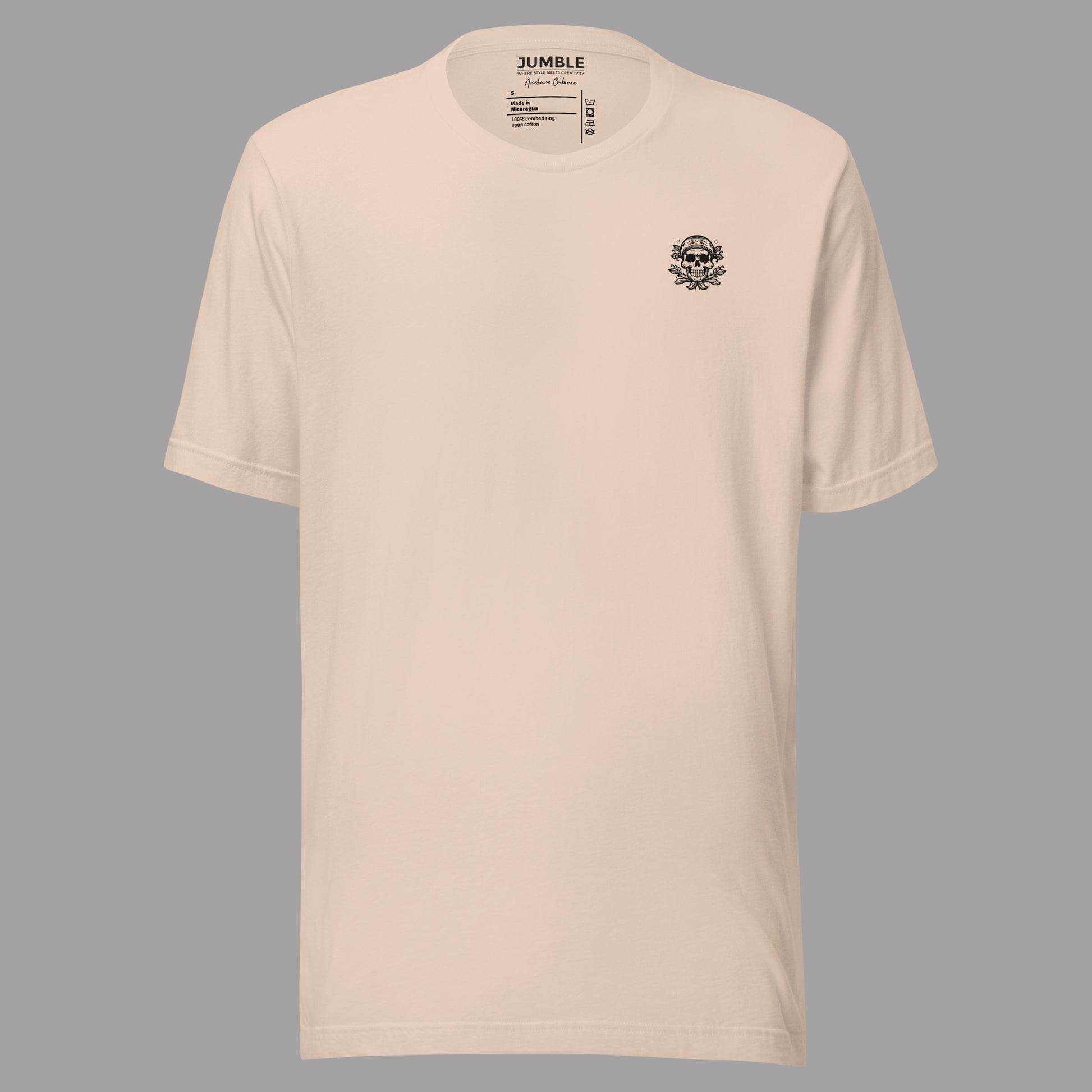 front of soft cream Bayou Mystique Unisex t-shirt