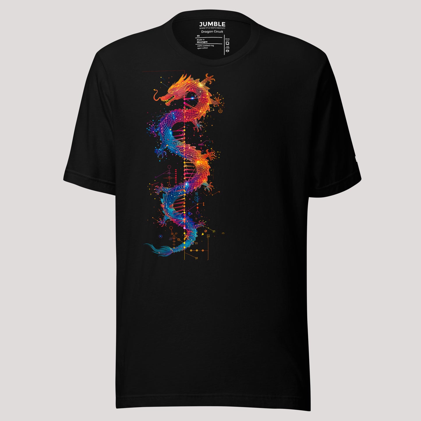 Dragon Circuit Unisex t-shirt