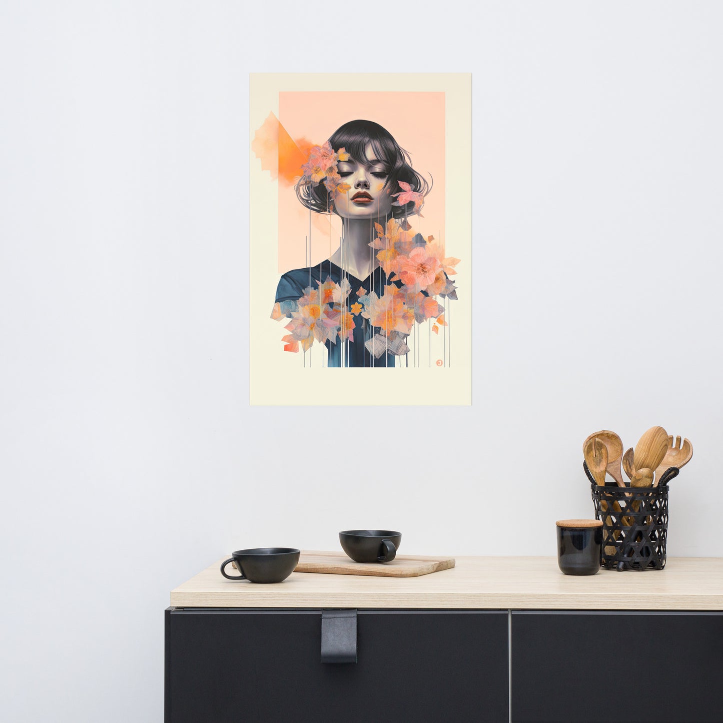 Petals & Grace Enhanced Matte Paper Poster