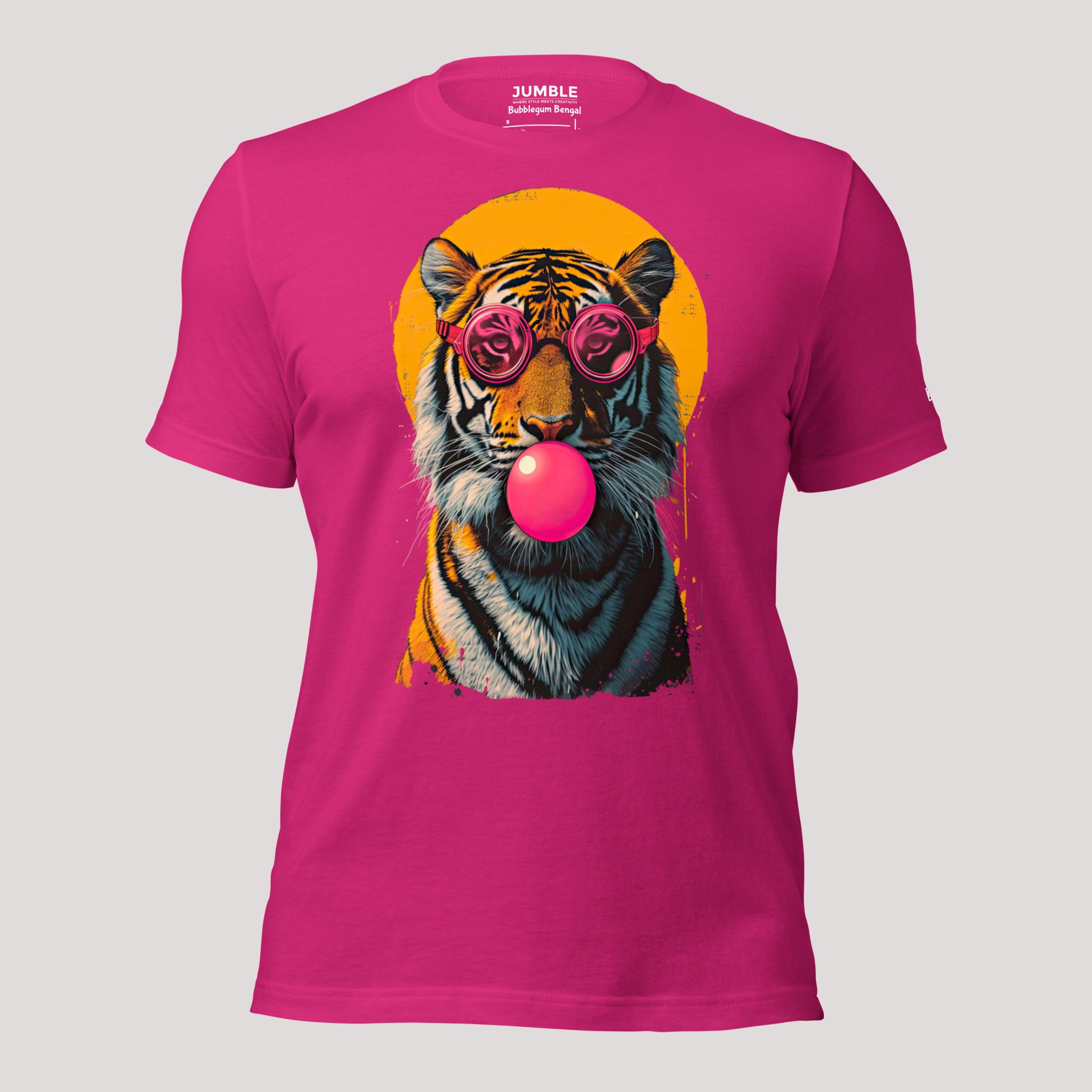 Bubblegum Bengal Unisex t-shirt