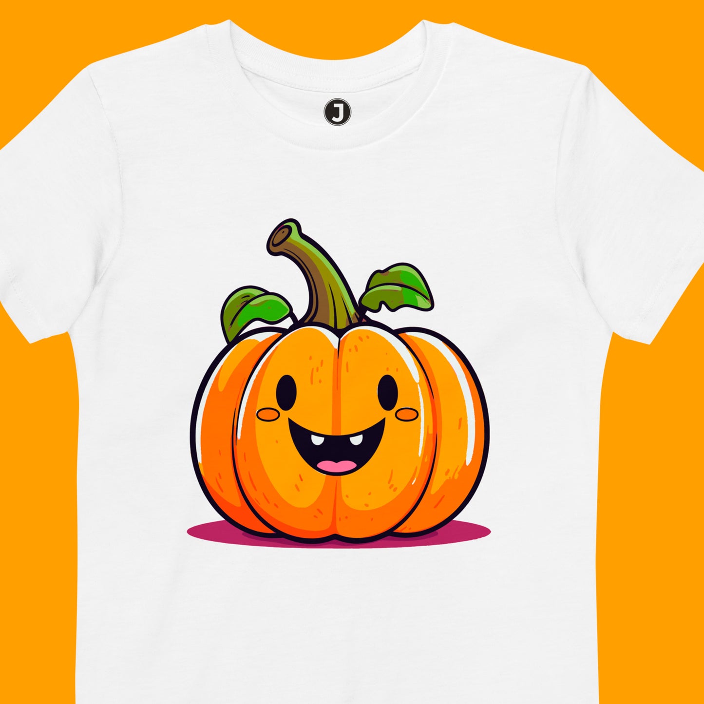 closeup of Pumpkin Patch Organic cotton kids t-shirt