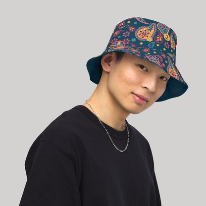 Paisley Bliss Reversible Bucket Hat