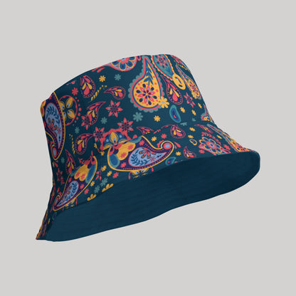 Paisley Bliss Reversible Bucket Hat