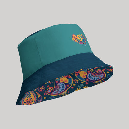 Paisley Bliss Reversible Bucket Hat