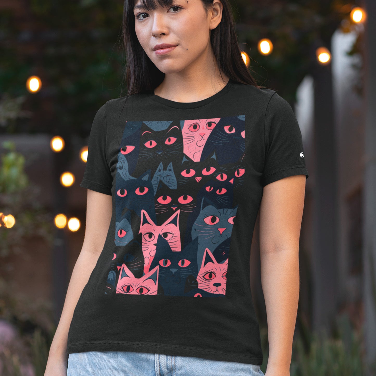 Pink Clowder Unisex t-shirt
