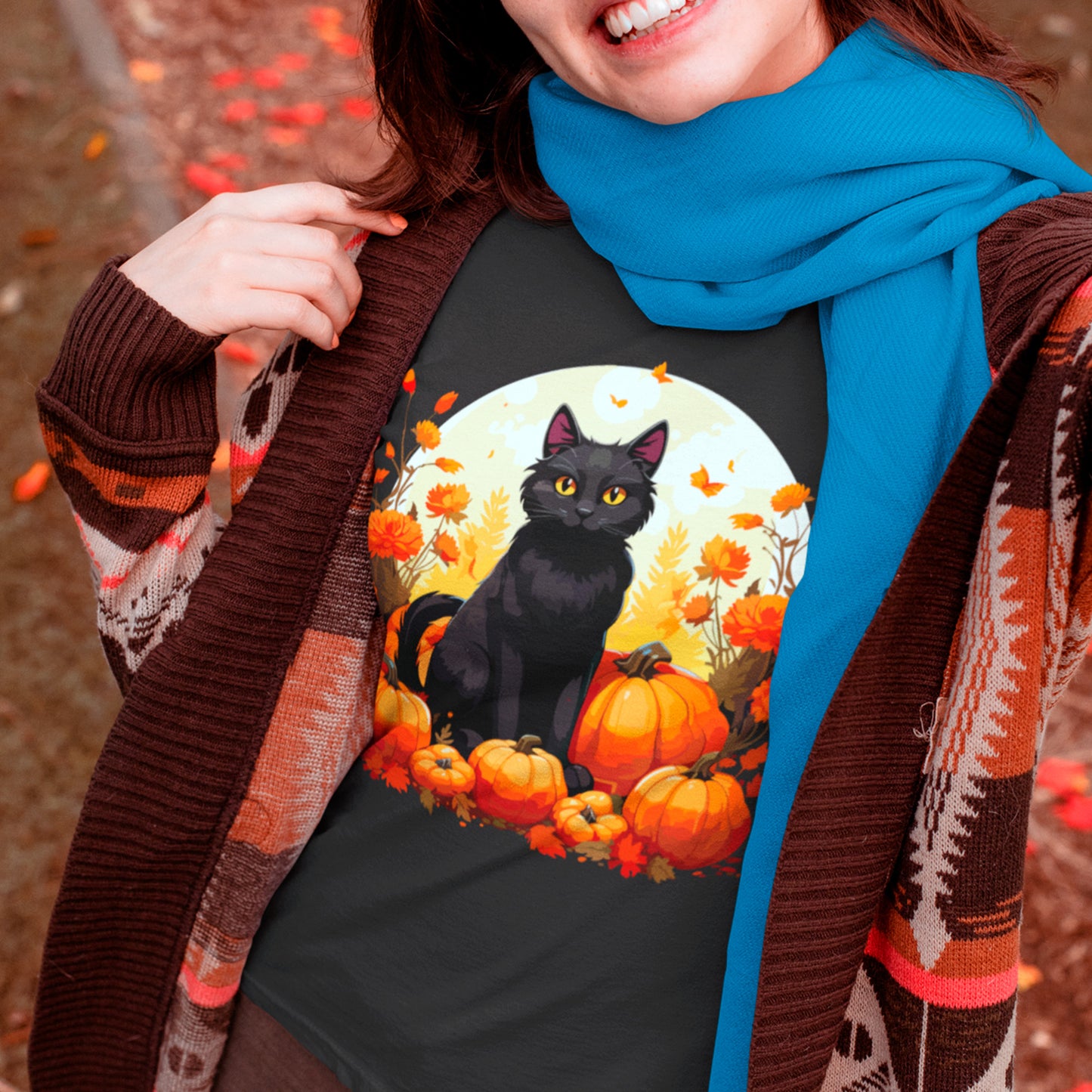 Whiskers and Gourds Unisex organic cotton t-shirt