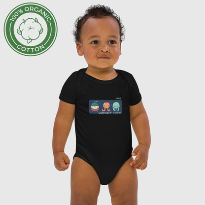 Underwater Wonders Organic cotton baby bodysuit