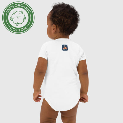 Underwater Wonders Organic cotton baby bodysuit