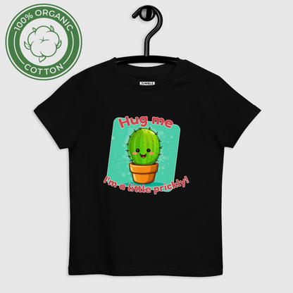 Hug me Cactus T-shirt enfant en coton bio