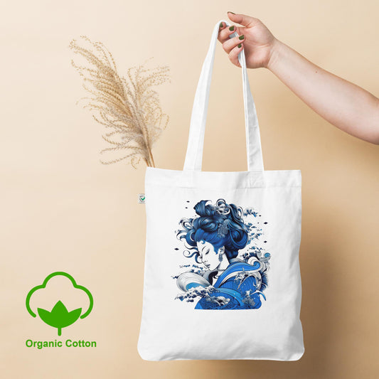 Tokyo Princess Organic fashion tote bag