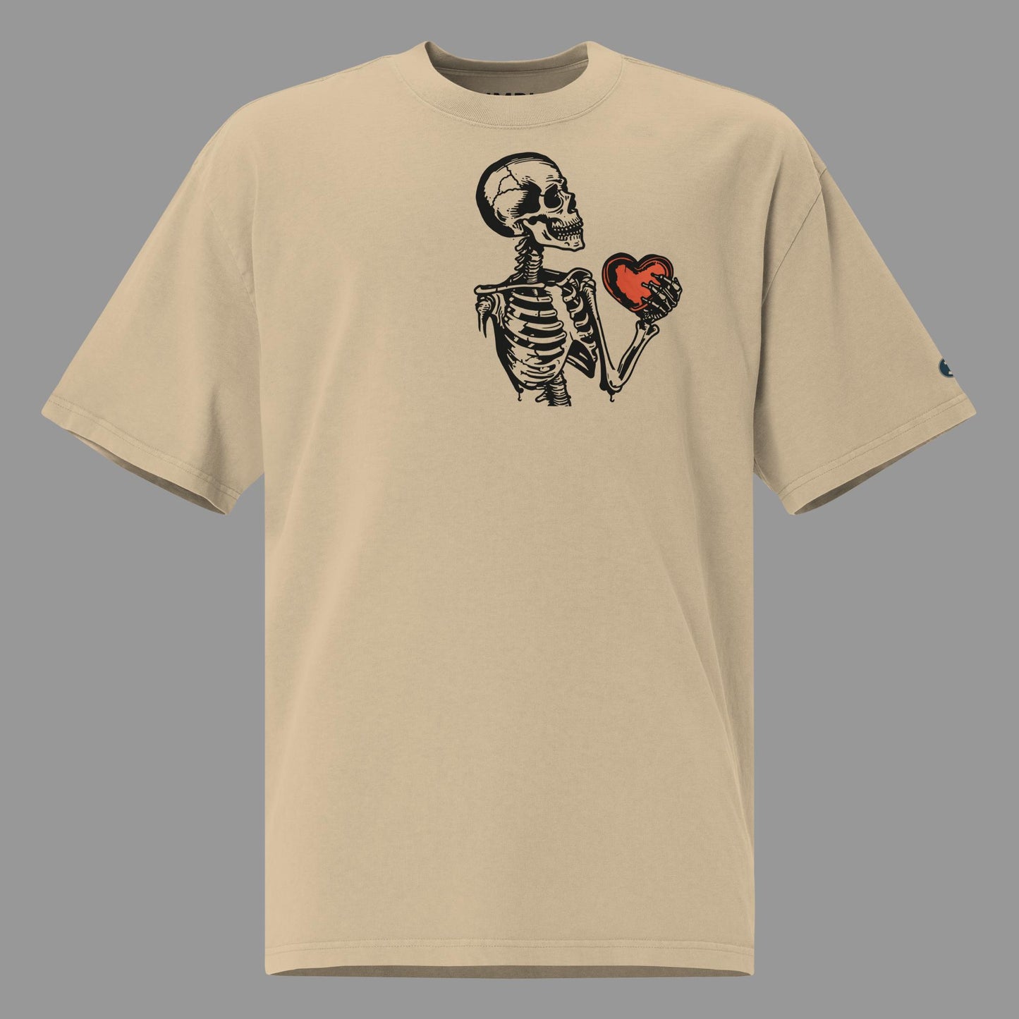 kahaki Heart of Bone Oversized faded t-shirt