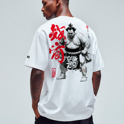 Tachiai Men’s Boxy Heavyweight T-Shirt (back print)