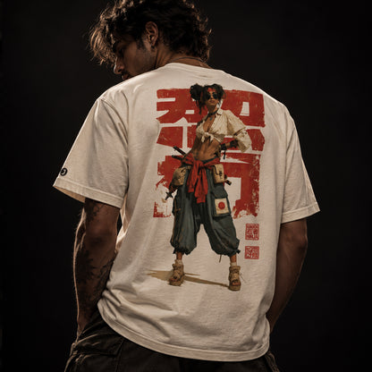 Kunoichi Premium Regular Fit T-Shirt (back print) | AS Colour