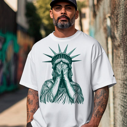 Liberty’s Lament Men’s Boxy Heavyweight T-Shirt